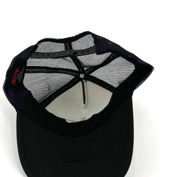 OTTO Dio Gold Letters Black SnapBack Trucker Hat Ball Cap Hat God NWOT - Picture 7 of 8